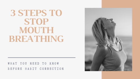 3 Steps To Stop Mouth Breathing | Impact Myofunctional Therapy